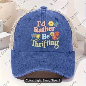 Colorful Floral Trucker Hat